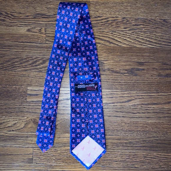 Knots for hope neck tie color blue and pink - Picture 2 of 2